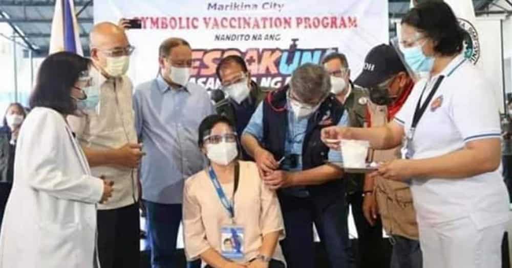 Robredo calls out fake photo of her receiving COVID-19 vaccine: "Ridiculously funny"
