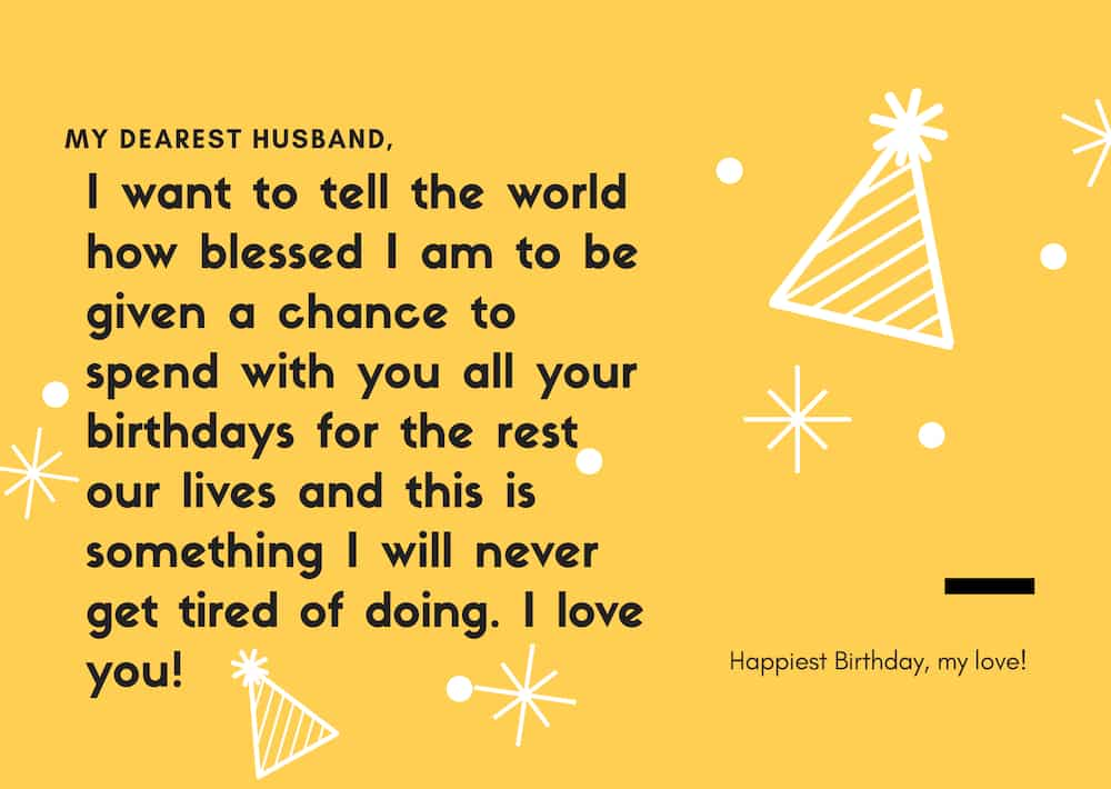 Touching Birthday Greetings For Husband: 120+ Ideas - Kami.Com.Ph