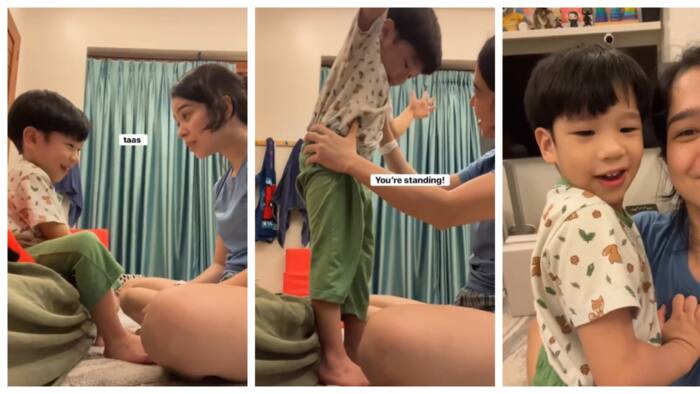 Saab Magalona proudly shows video of son Pancho successfully communicating with her