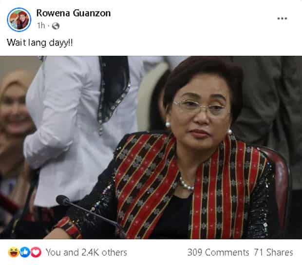 Cong. Rowena Guanzon
