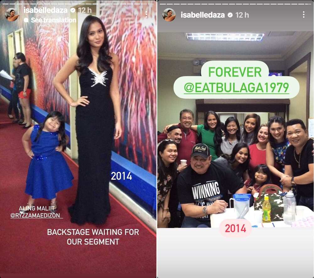 Isabelle Daza, binalikan masasayang memories niya sa ‘Eat Bulaga’ Isabelle Daza, binalikan masasayang memories niya sa ‘Eat Bulaga’
