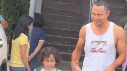 Video ng pagsundo ni Derek Ramsay kay Elias sa eskuwelahan, viral na