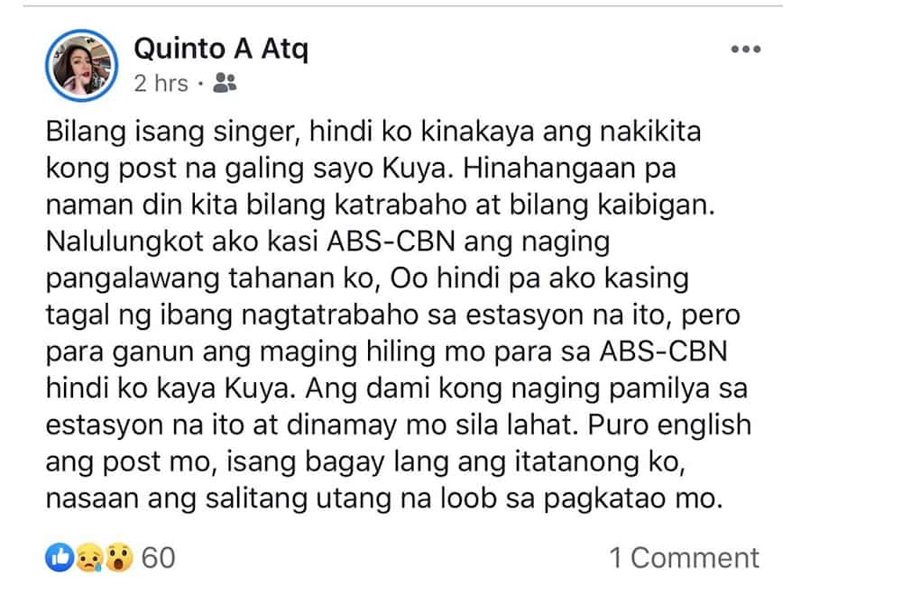 Celebrities lambast Jimmy Bondoc over his controversial statement against ABS-CBN