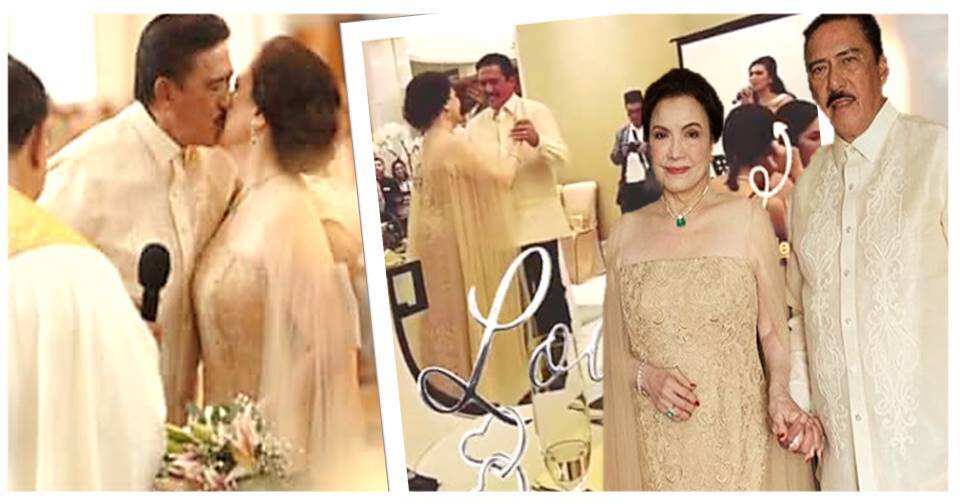 Helen Gamboa at Sen. Tito Sotto, spotted ang bonggang 50th wedding anniversary celebration