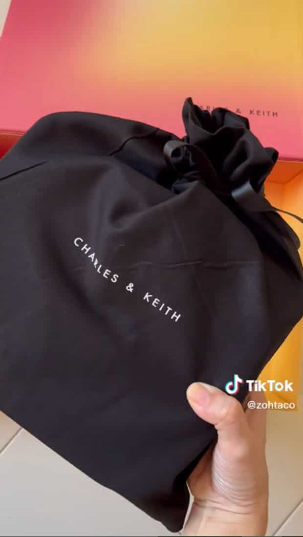 Pinay teen na na-bash, nakatanggap ng personalized Charles & Keith bags 