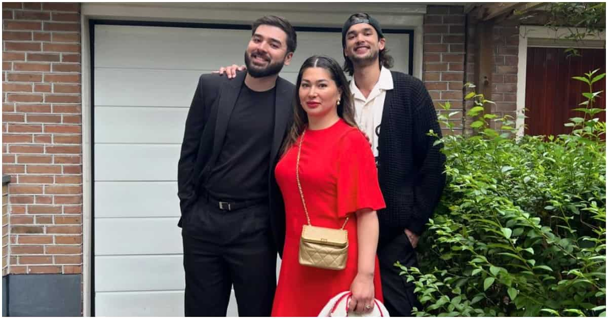 Kobe Paras posts lovely pics with mom Jackie Forster and brother Andre ...