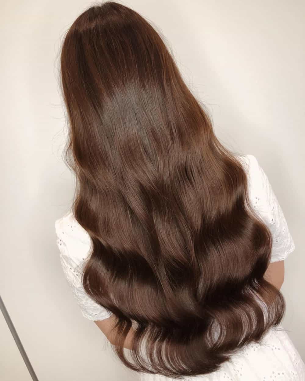 chocolate brown hair color for morena