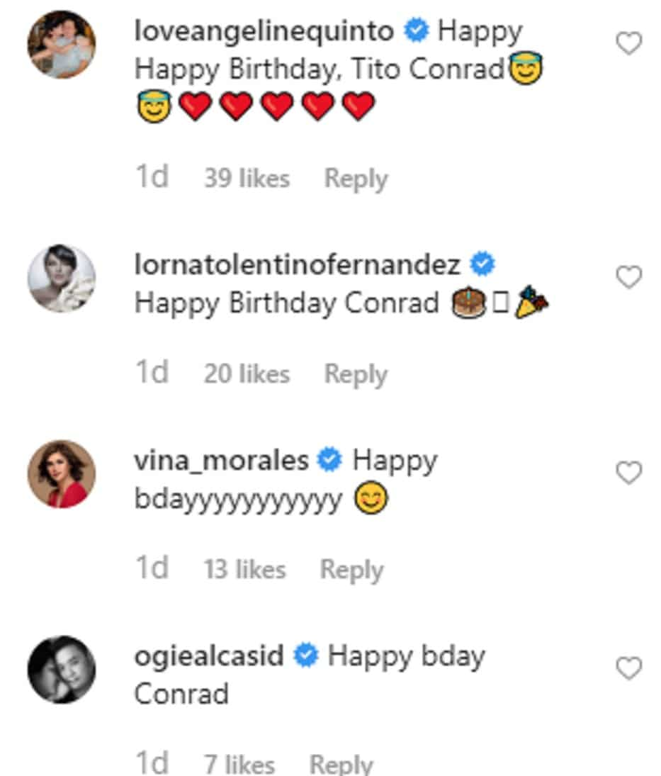 Zsa Zsa Padilla Writes A Sweet Birthday Message For Her Partner Conrad Onglao Kamicomph 0212