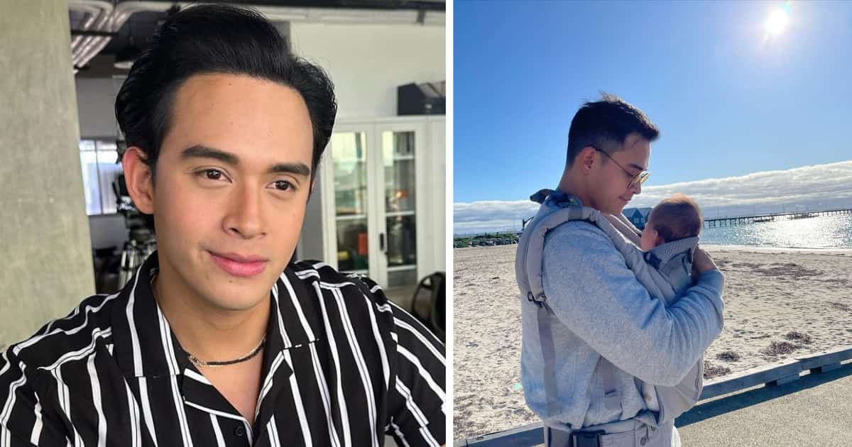 Diego Loyzaga shares heartwarming snapshot with his baby - KAMI.COM.PH