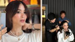 Heart Evangelista shares fun moment with glam team at Milan Fashion Week