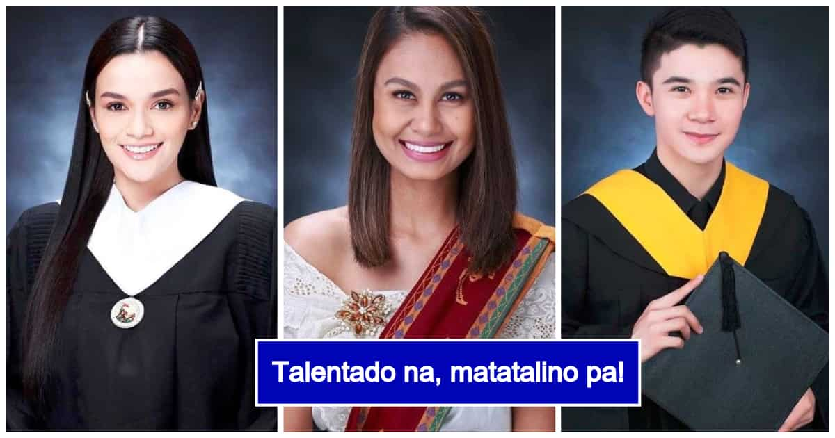 16 Pinoy Celebrities Who Graduated With Honors - KAMI.COM.PH