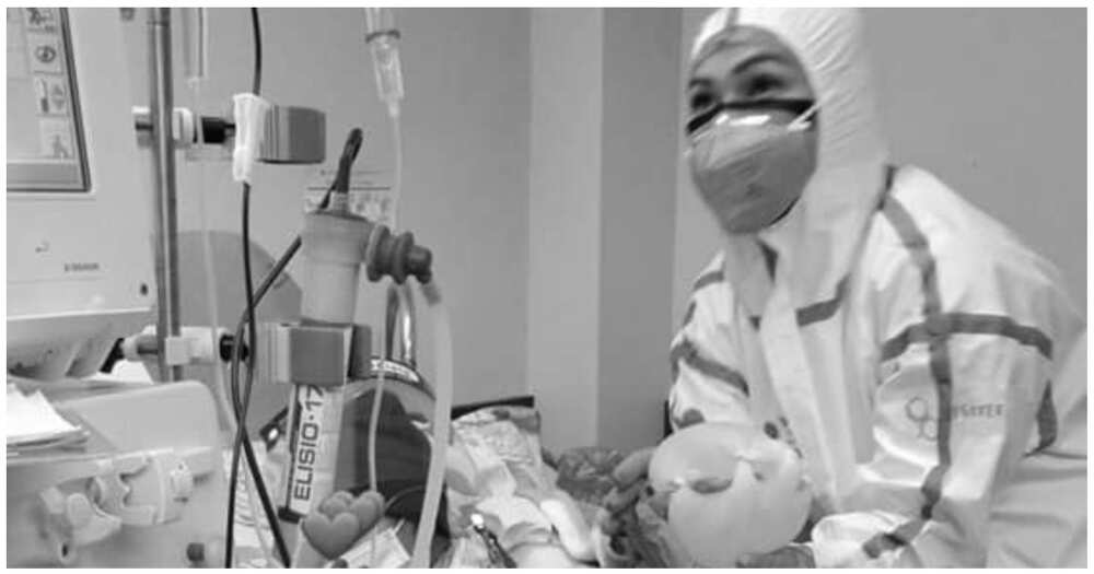 Nurse, ibinahagi ang pagkalinga sa batang may COVID-19 at nagda-dialysis pa Nurse, ibinahagi ang pagkalinga sa batang may COVID-19 at nagda-dialysis pa