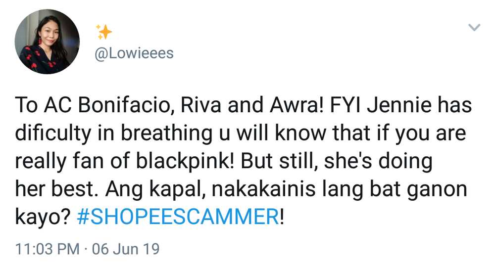 Netizens express anger at AC Bonifacio, Riva Quenery, and Awra for laughing at BLACKPINK's Jennie Netizens express anger at AC Bonifacio, Riva Quenery, and Awra for laughing at BLACKPINK's Jennie