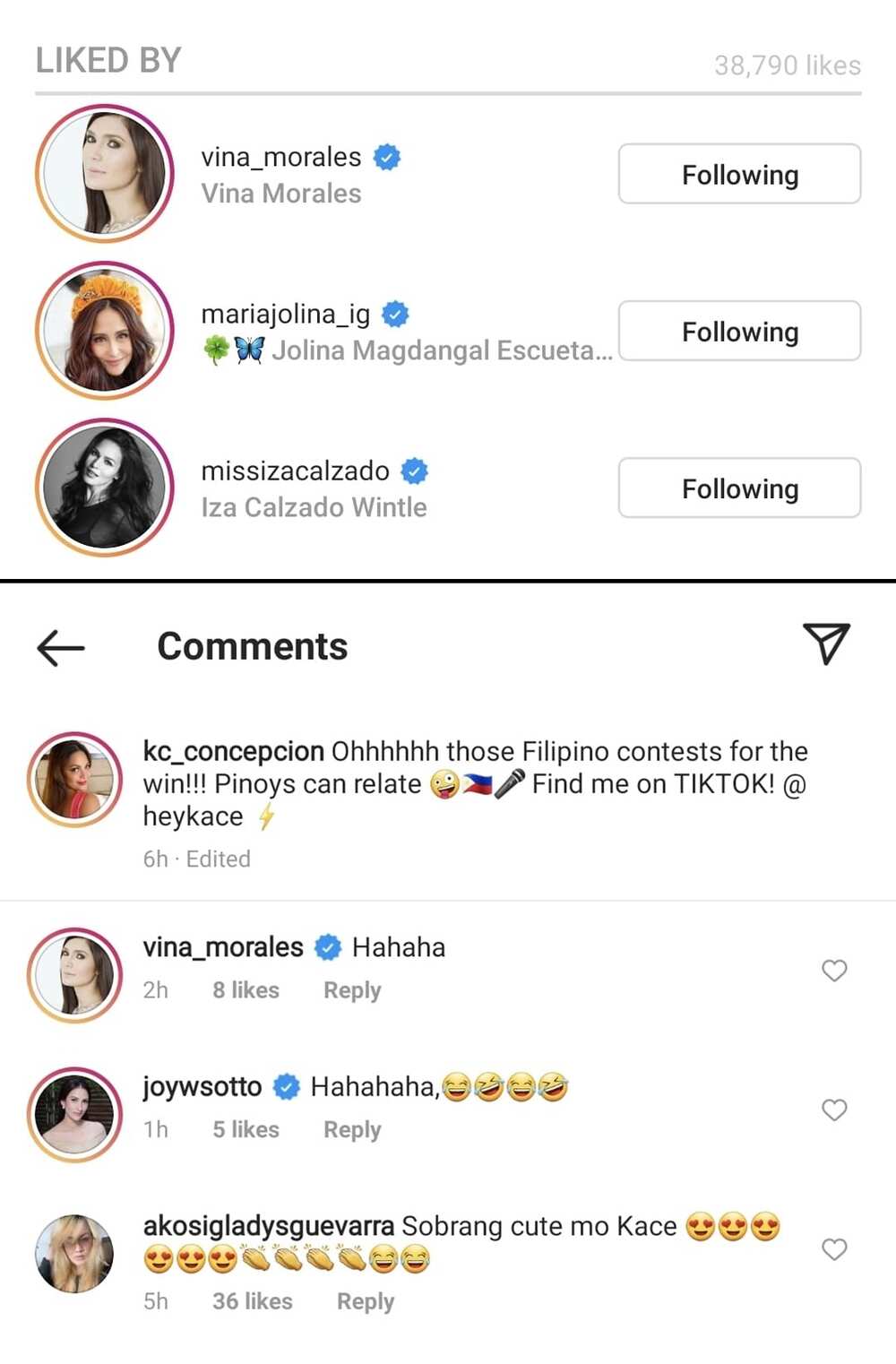 Kakaibang TikTok video ni KC Concepcion, viral na sa social media