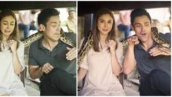 Behind-the-scenes photos of Julia Barretto and Xian Lim for the film 'Bahay Na Pula' go viral
