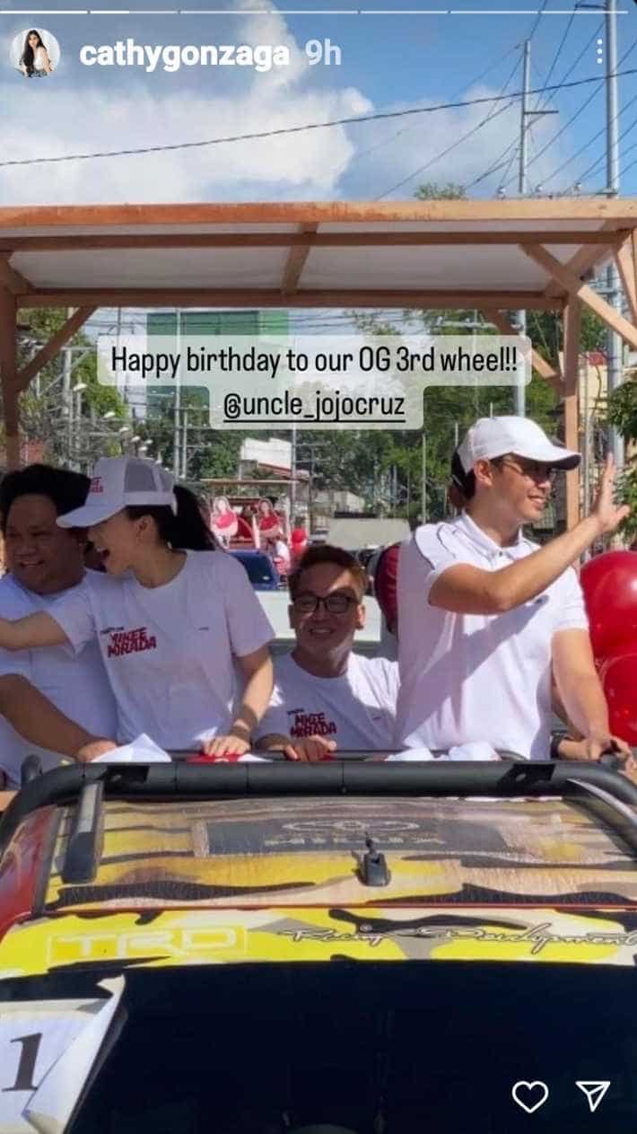 Alex Gonzaga, may kwelang birthday greetings sa kanyang Uncle Jojo