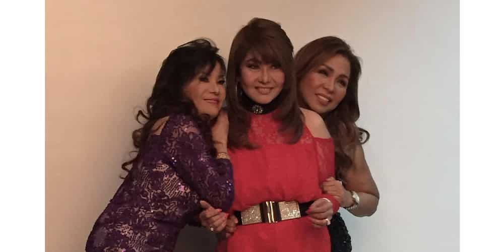 Imelda Papin in tears while giving out message to late Claire dela Fuente