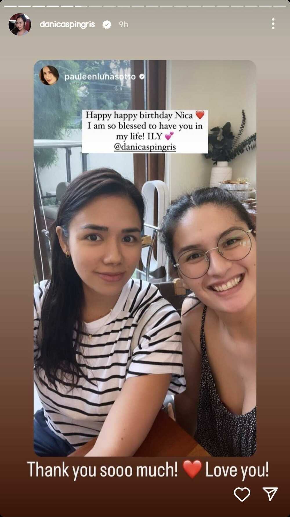 Pauleen Luna pens a sweet birthday message for her stepdaughter Danica Sotto Pauleen Luna pens a sweet birthday message for her stepdaughter Danica Sotto