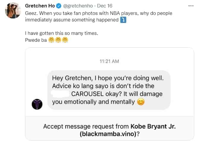 Gretchen Ho, umalma sa malisyosong reaksyon sa photo niya kasama si Stephen Curry