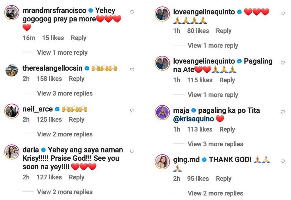 Celebs, ikinatuwa ang bagong post ni Kris Aquino ukol sa kanyang kalusugan: “Yehey”