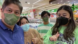 Kiko Pangilinan, nakipag-bonding sa mga anak sa grocery: "First day as private citizen"