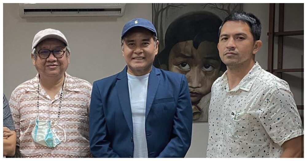 Erik Matti, John Arcilla and Dennis Trillo @erikmatti