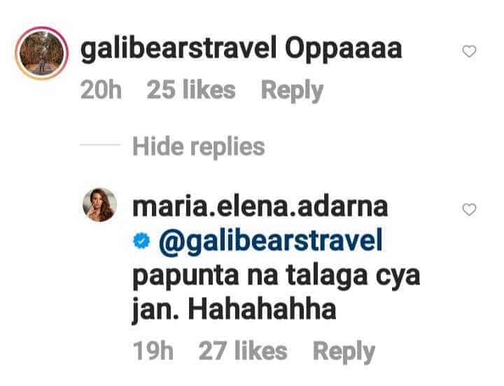 Ellen Adarna hilariously reacts to netizen who called Derek Ramsay “oppa”