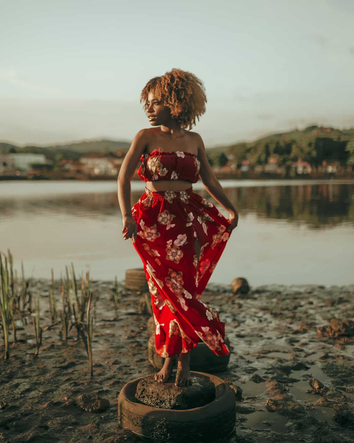 red havana nights dress