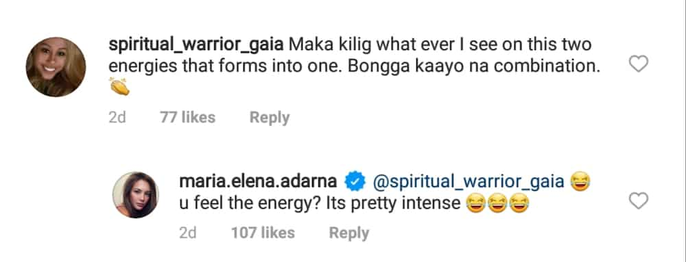 Ellen Adarna describes energy with Derek Ramsay as “intense”