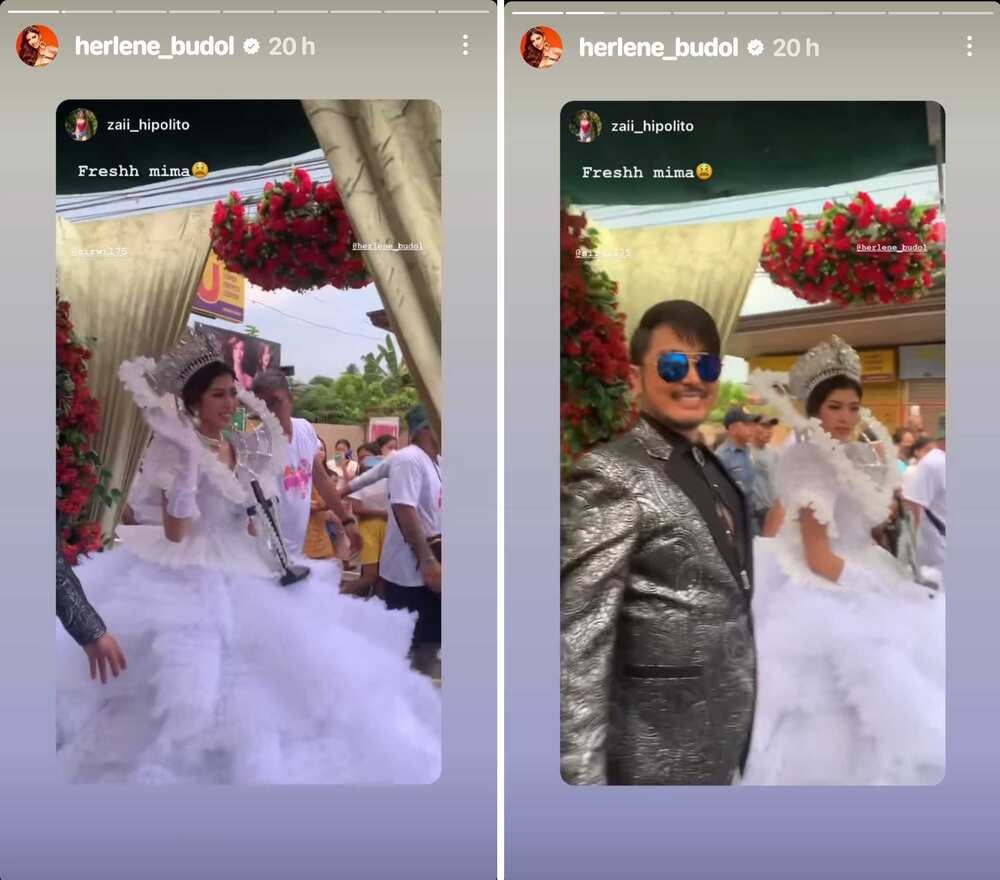 Herlene Budol, napa-wow ang netizens sa look niya nang nag-sagala siya bilang Reyna Emperatriz Herlene Budol, napa-wow ang netizens sa look niya nang nag-sagala siya bilang Reyna Emperatriz
