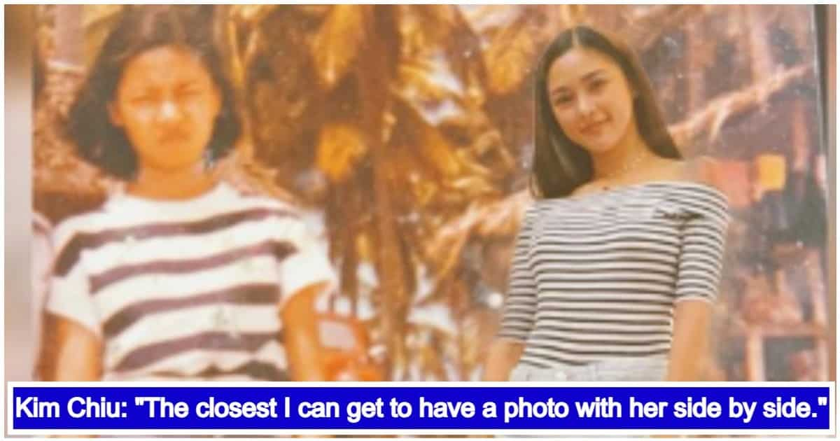 Kim Chiu added herself in an old photo of her late mother to celebrate ...