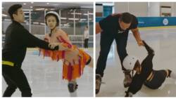 Alex Gonzaga’s epic ice-skating experience with Eruption & Michael Martinez goes viral