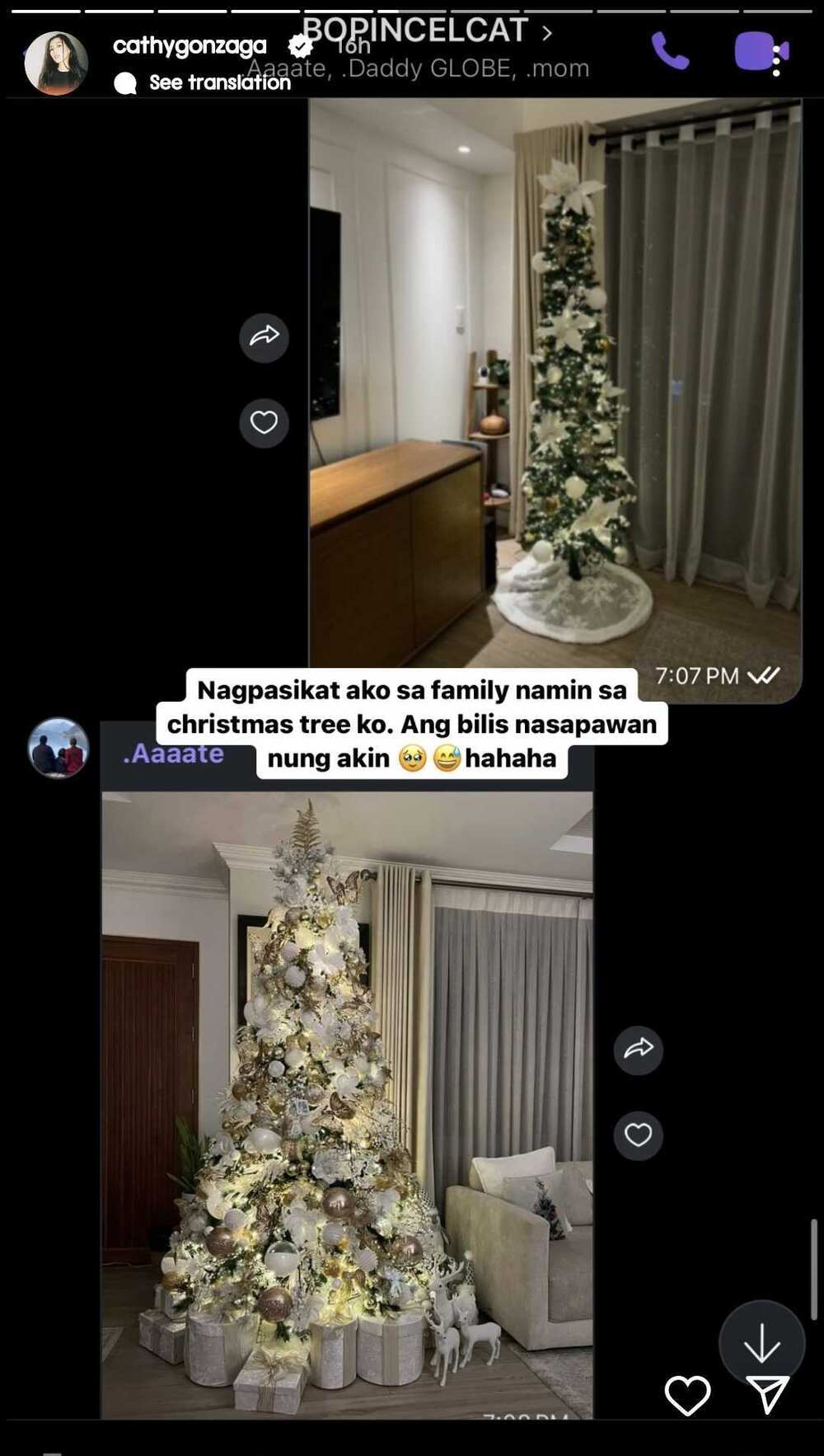 Alex Gonzaga, natalbugan ng kanyang Ate Toni sa family group chat