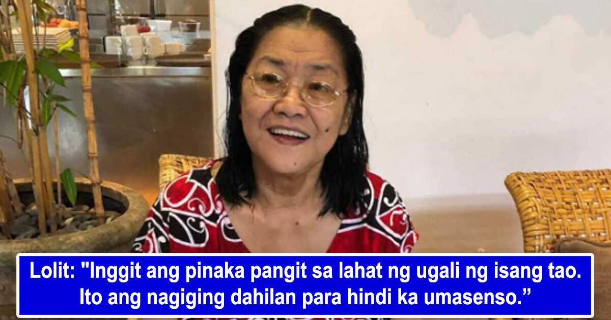 Lolit Solis, naglabas ng saloobin sa pagiging mapanibugho ...