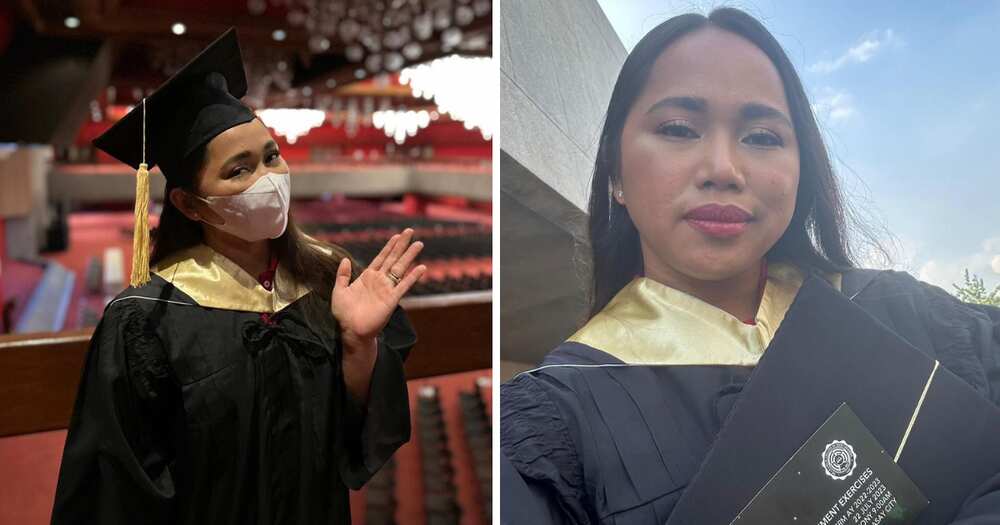 Hidilyn Diaz gets emotional as she graduates from college: “Inabot din ng 16 years”