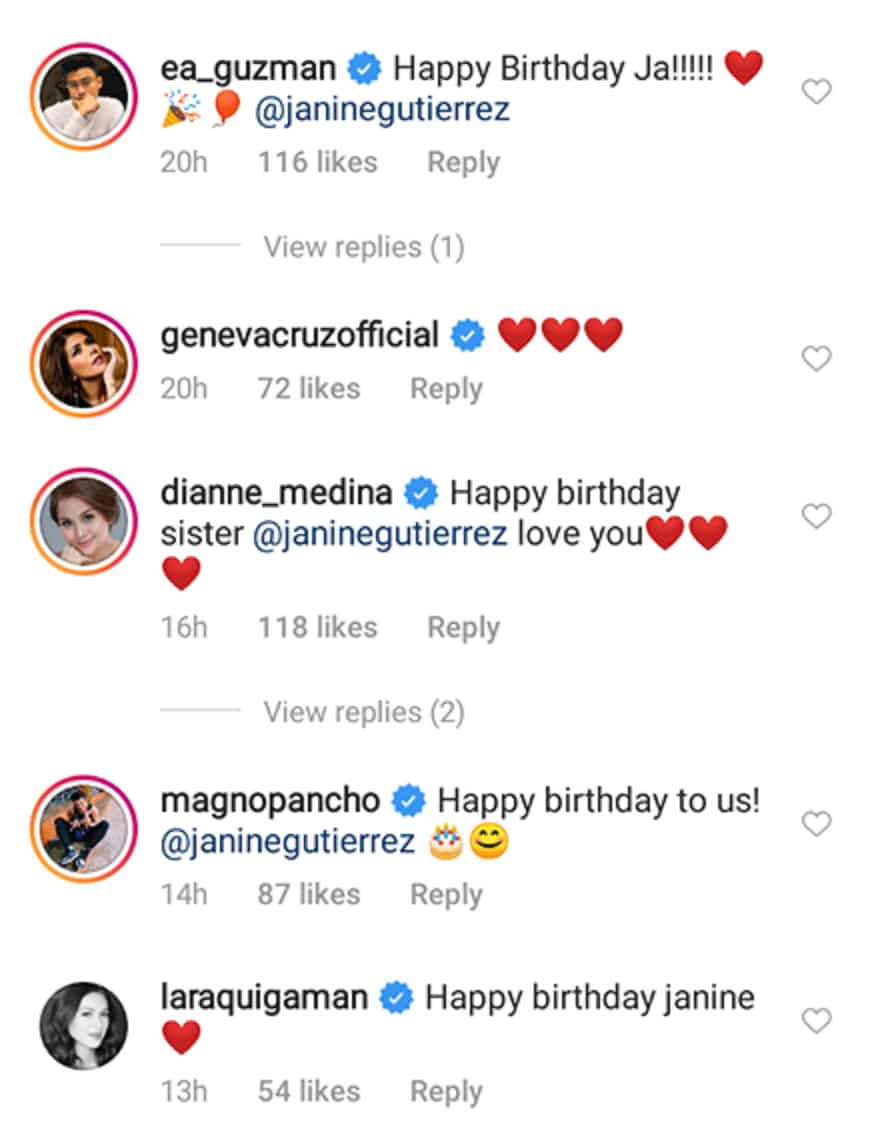 Kapamilya, Kapuso stars react to Rayver Cruz's 'kilig' post with Janine Gutierrez