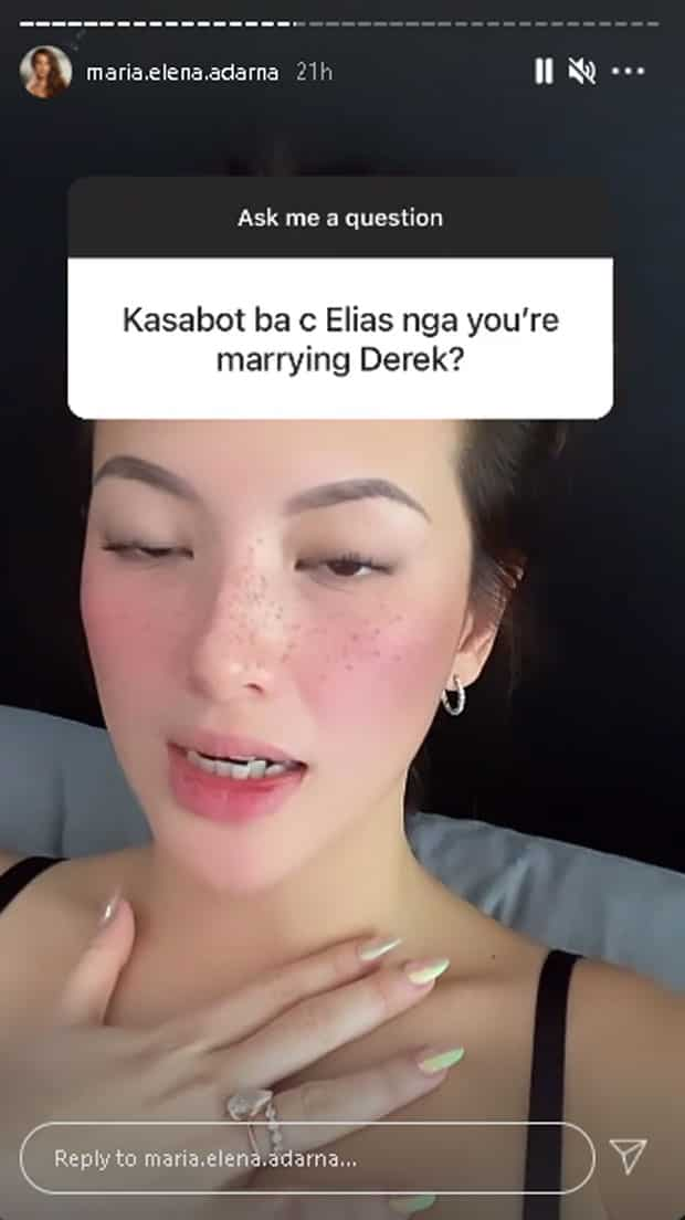 Ellen Adarna, ini-explain na kay Elias na pakakasalan niya si Derek: "Don't want him to feel betrayed"