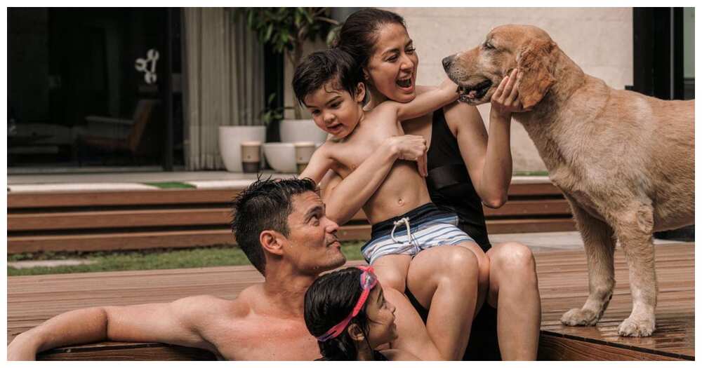 Marian Rivera and Dingdong Dantes with their kids @dongdantes Marian Rivera and Dingdong Dantes with their kids @dongdantes