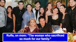 Ruffa Gutierrez calls her mother, Annabelle Rama, as the "woman who sacrificed so much for our family"