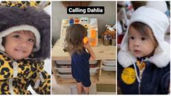 Video of baby Thylane “calling” baby Dahlia spreads good vibes