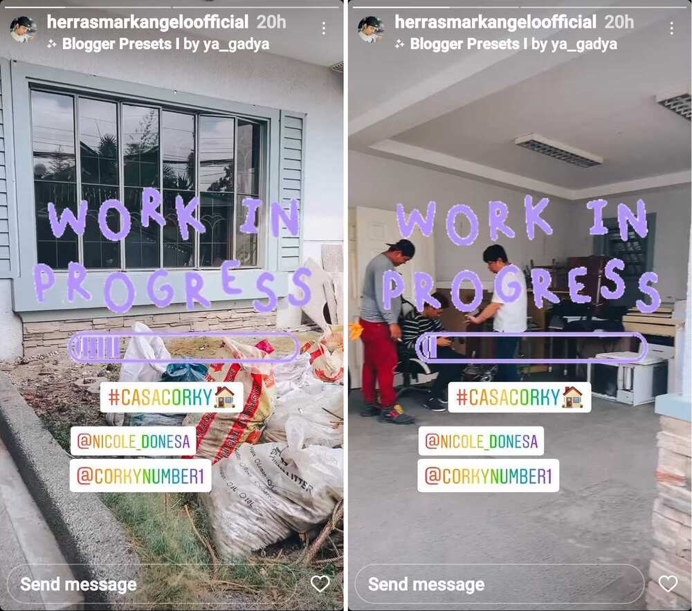 Mark Herras, Nicole Donesa share glimpse of construction of their future home