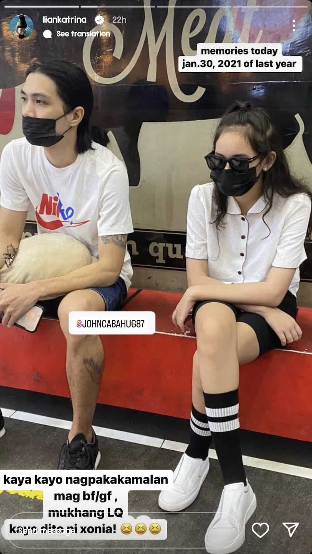 Lian Paz posts candid photo of John Cabahug with her daughter Xonia: "Mukhang LQ" Lian Paz posts candid photo of John Cabahug with her daughter Xonia: "Mukhang LQ"