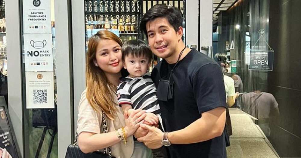 Dianne Medina and Rodjun Cruz with their son (@dianne_medina)