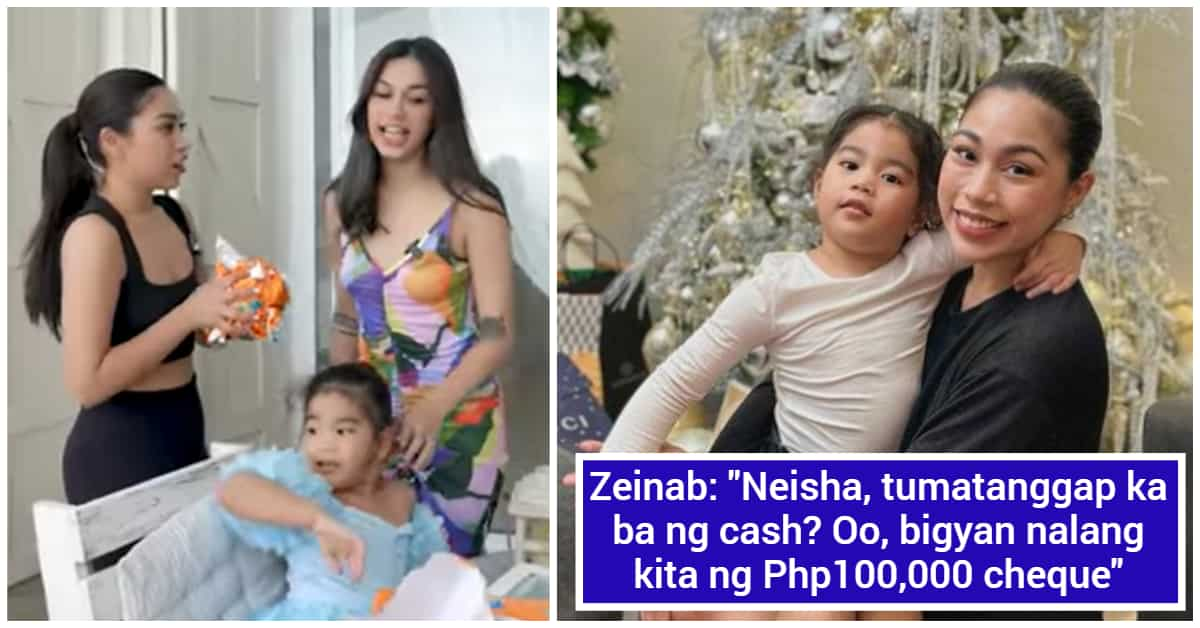 Zeinab Walang Nabiling Regalo Sa Pamangkin Bibigyan Na Lang Ng Php100000 Kamicomph 3830