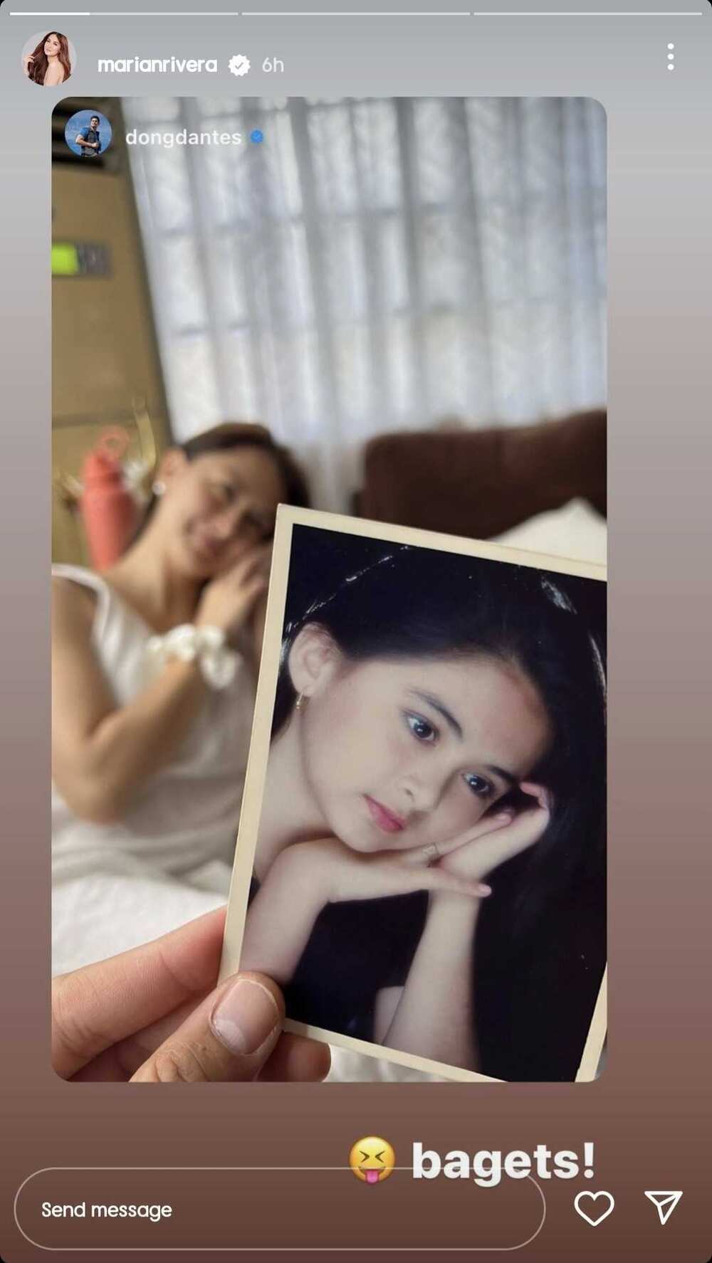 Marian Rivera recreates stunning old picture of herself: "Bagets!"