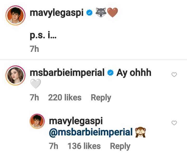 Barbie Imperial gushes over Mavy Legaspi’s sweet post with Kyline Alcantara