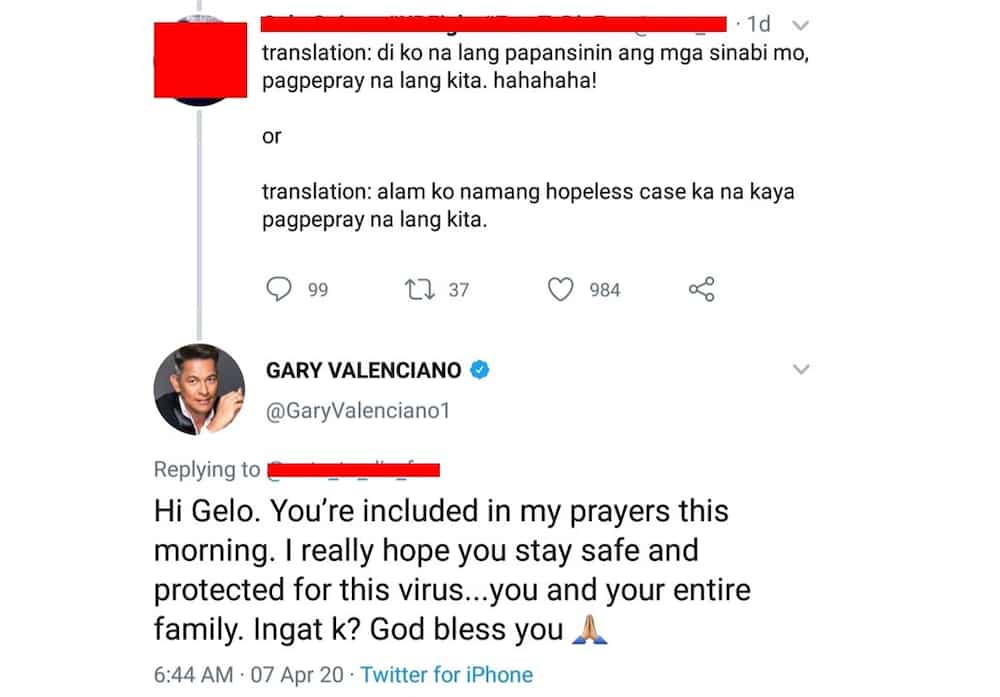 Gary V. receives hate comments after posting about Pres. Duterte; singer responds