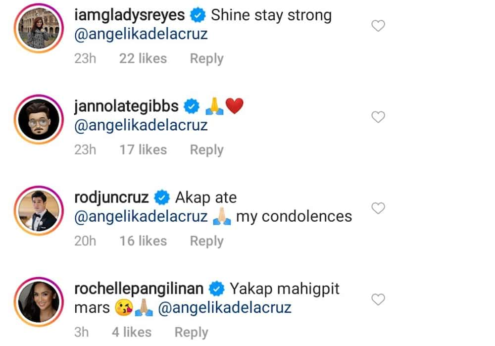 ABS-CBN & GMA-7 celebs react to the death of Mika and Angelika dela Cruz’s dad