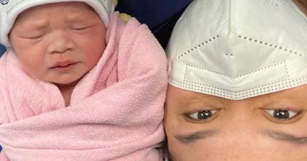 Nadine Samonte gives birth to her 3rd baby, Harmony Saige Chua