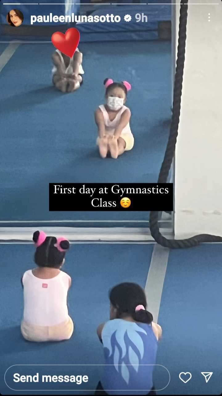 Video of Tali Sotto’s first day at gymnastics class goes viral